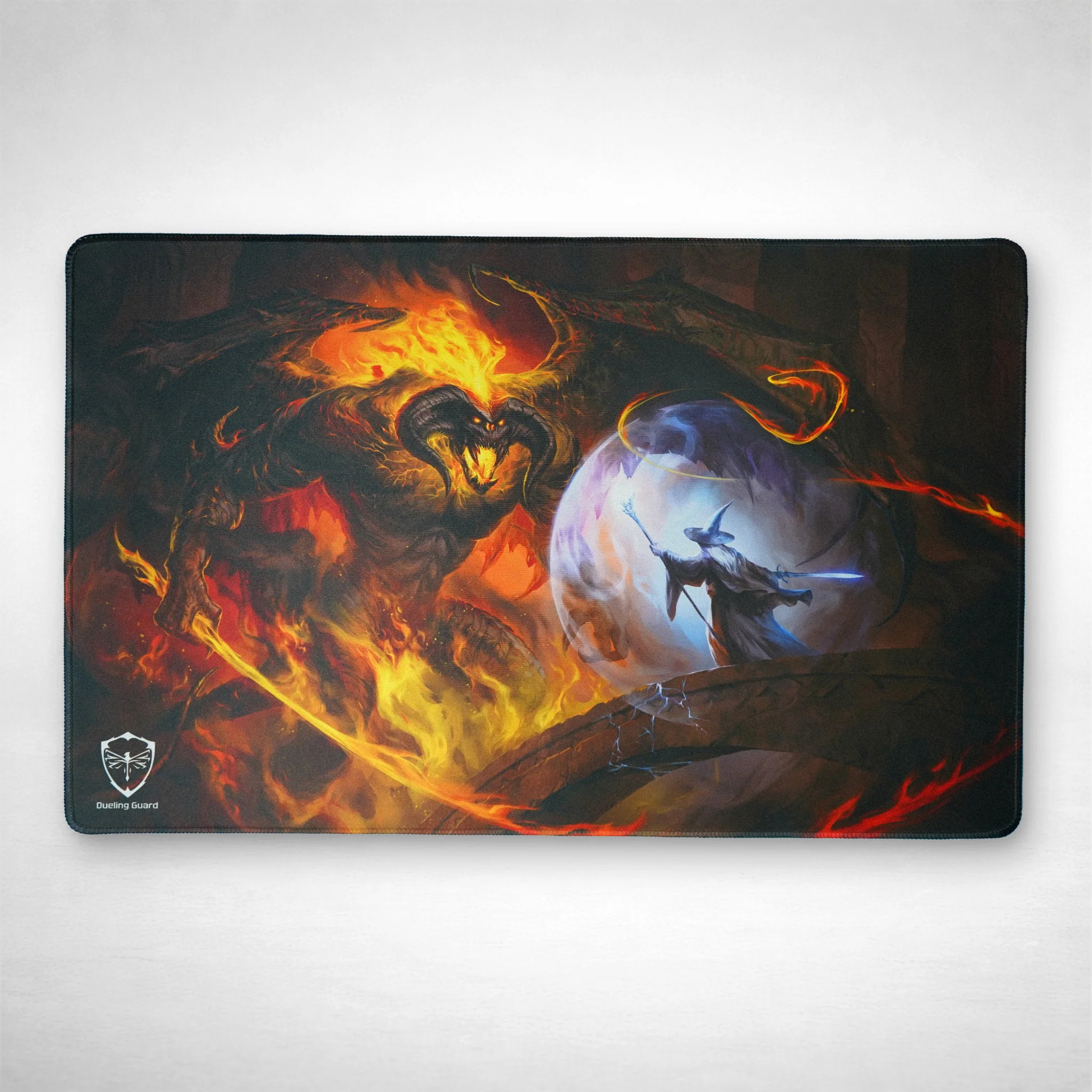 Secret Fire 1-Player Stitched Edge Playmat