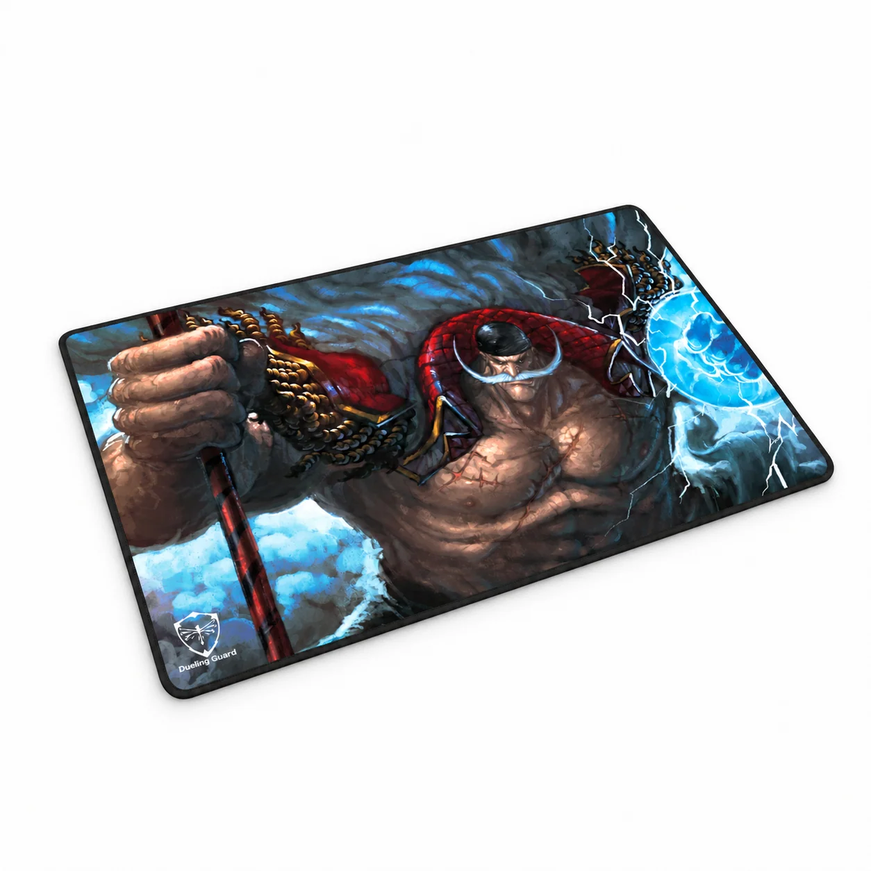 White Beard 1-Player Stitched Edge Playmat