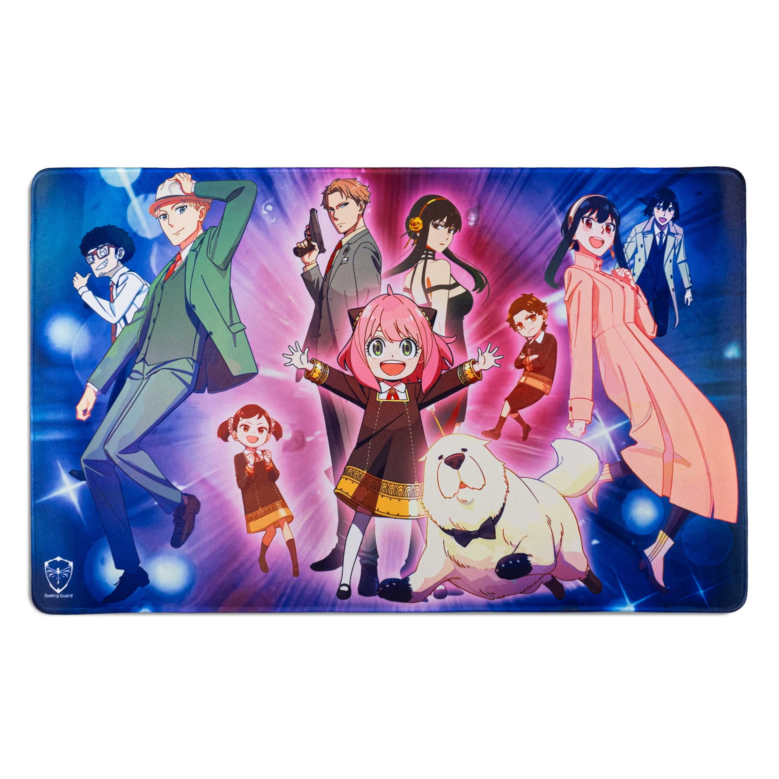 Tapis de jeu Spy Fam 1 joueur à bords cousus